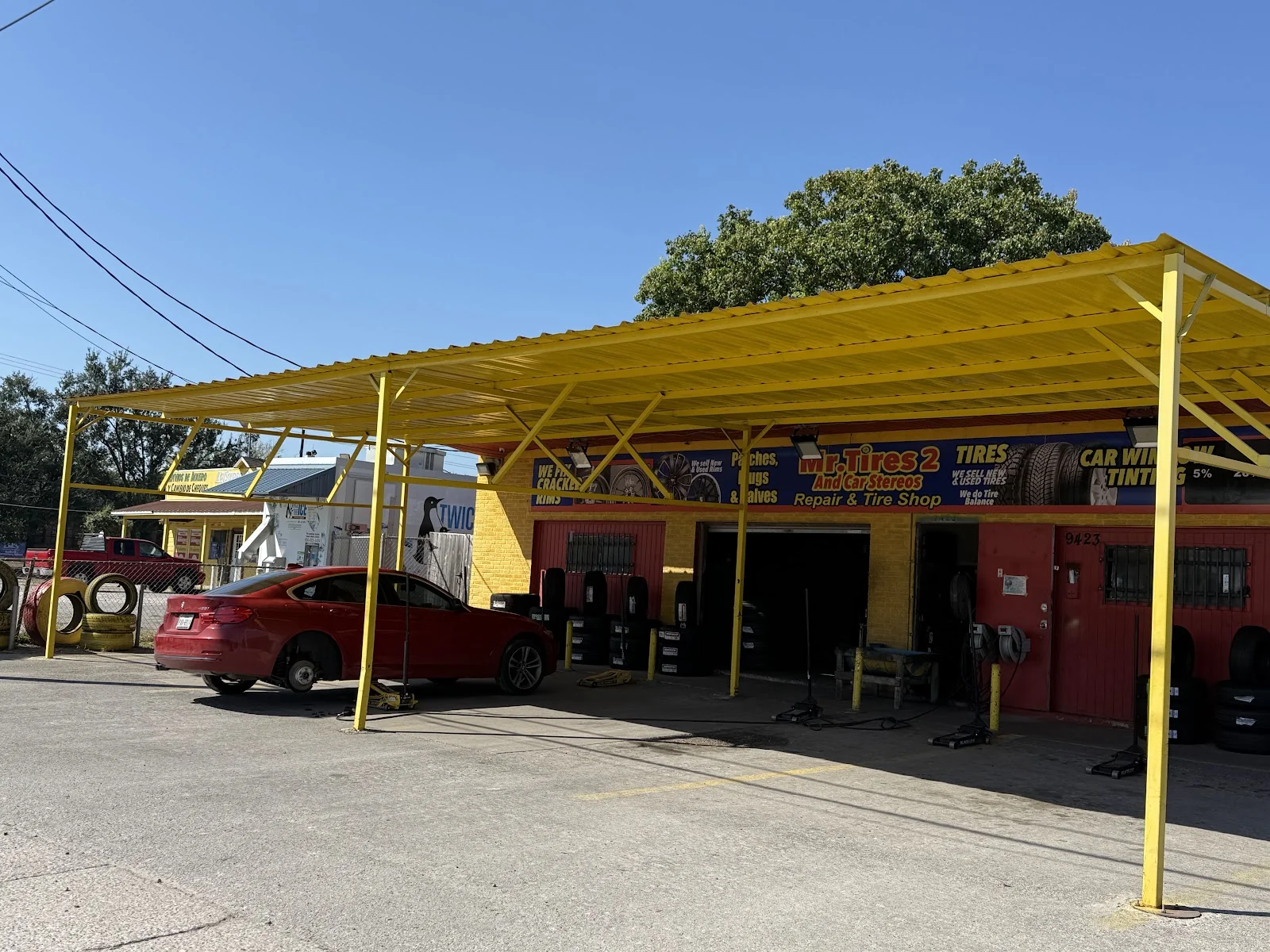Mr. Tires & Window Tint shop exterior